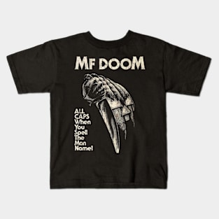 All Caps Doom Kids T-Shirt